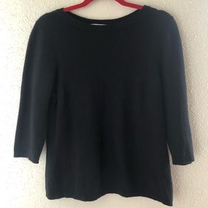 Josephine chaus cashmere sweater shirt
